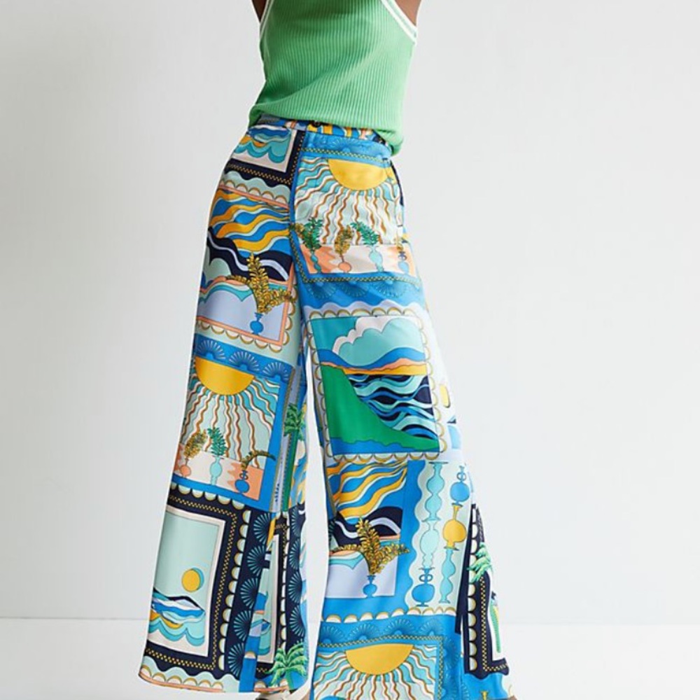 Anthropologie Maeve sunshine pants sz8